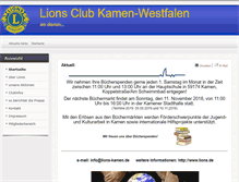 Tablet Screenshot of lions-kamen.de